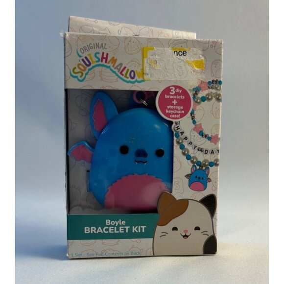Squishmallows Boyle Bracelet Kit w Charm & Beads DIY Craft Set - Picture 5 of 7